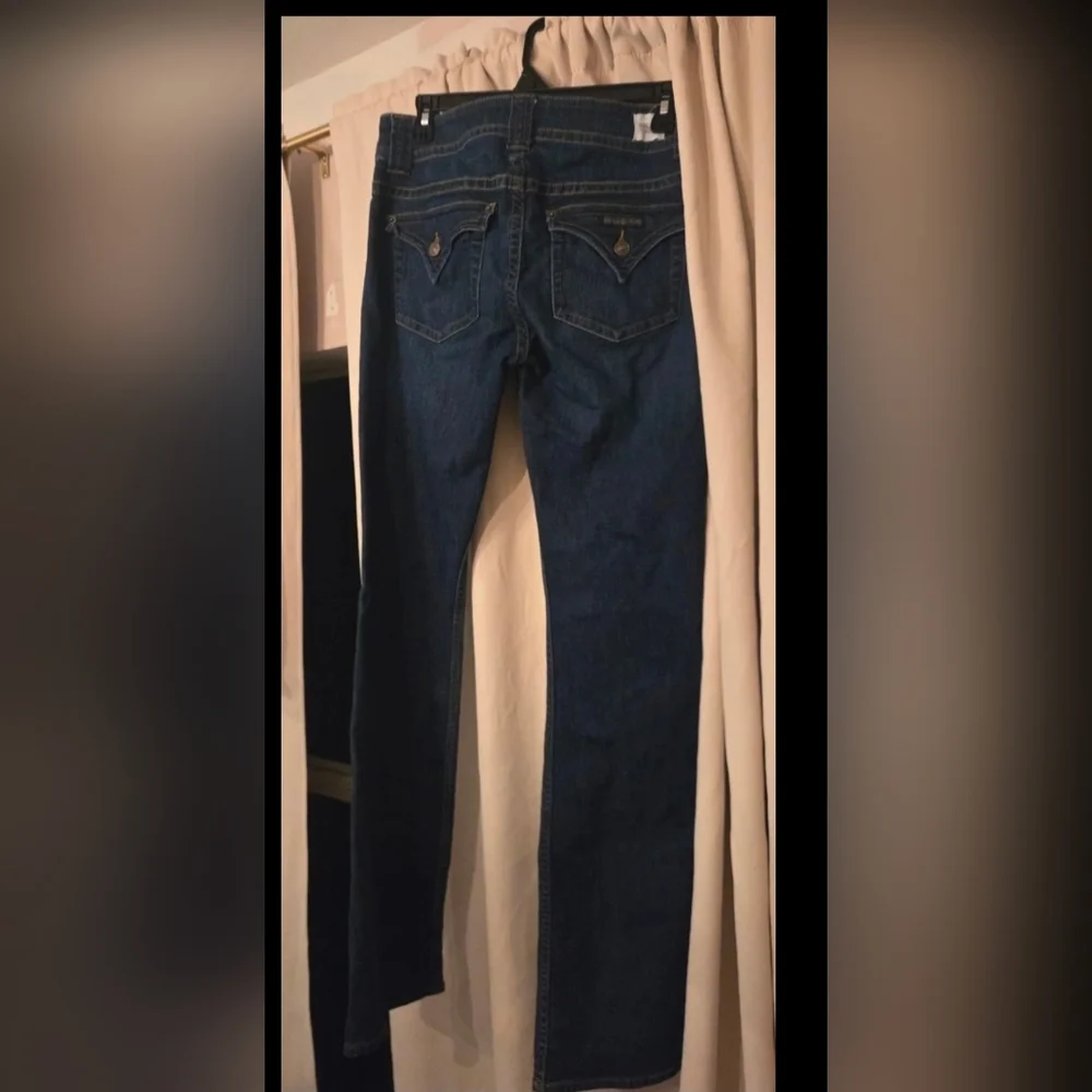 Y2K Hudson Jeans Dark Blue Boot-Leg Women's Jeans - Picture 4 of 5